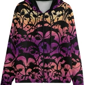 Hank & Henry Euphoric Forest Zip Up Hoodie Sweatshirt